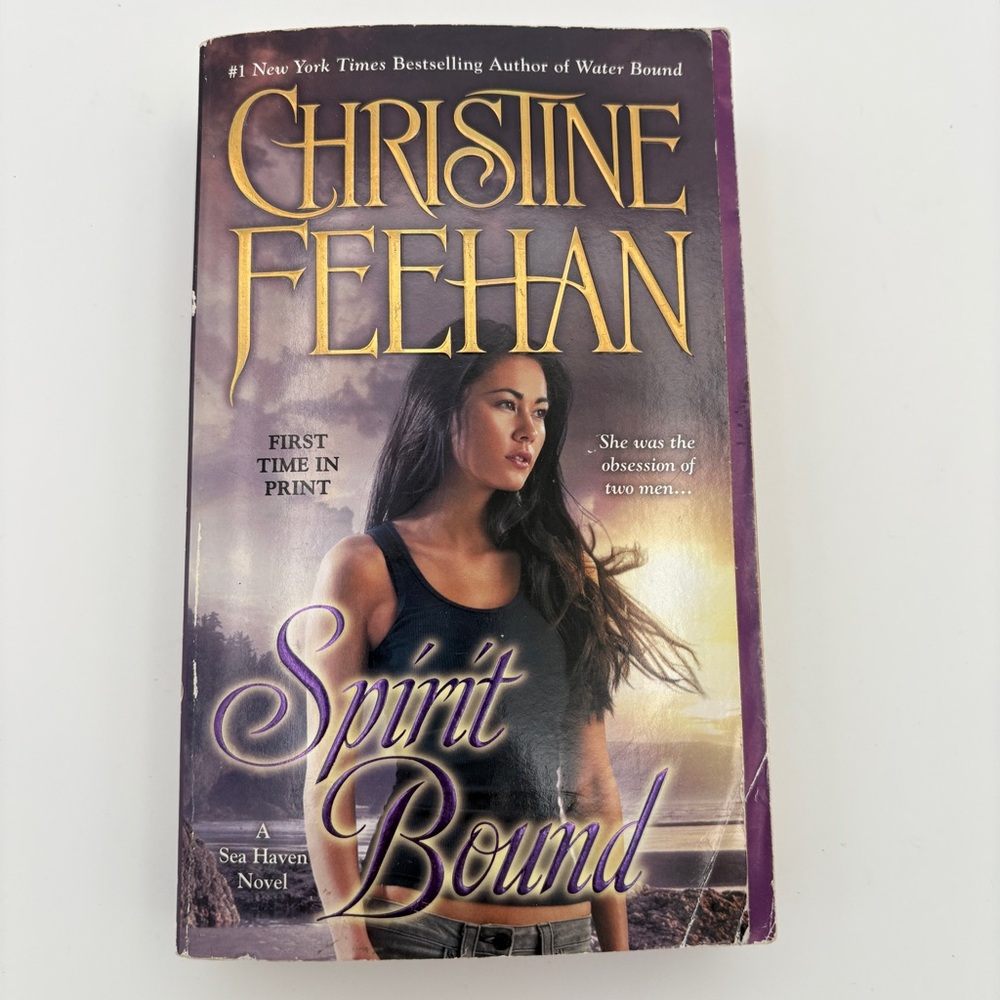 4 books for $16 - SPIRIT BOUND - A Seahaven Novel - by Christine Feehan